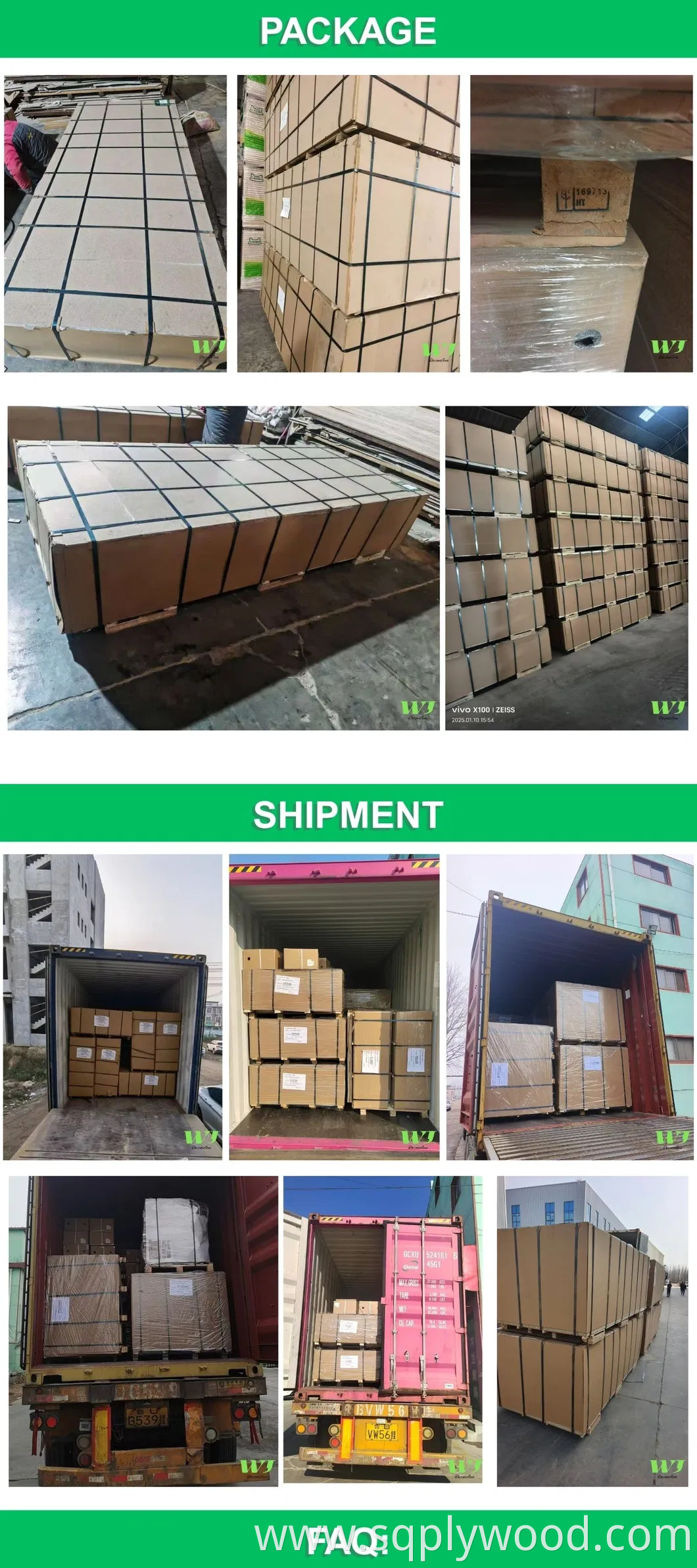 16mm High Glossy / Acrylic UV/ Metallic Medium Density Fiberboard Melamine MDF